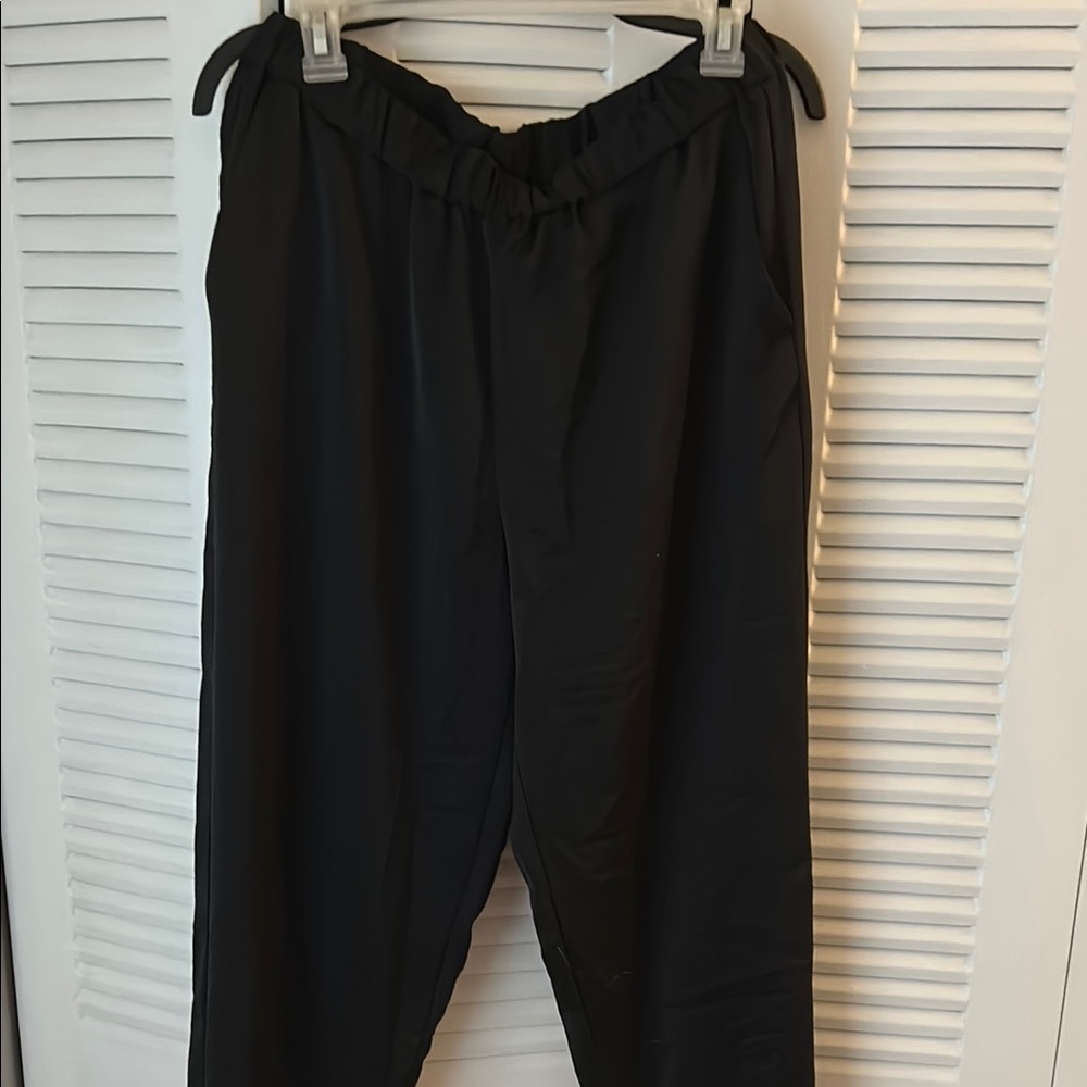 Vince camuto Black Relaxed Fit Pants